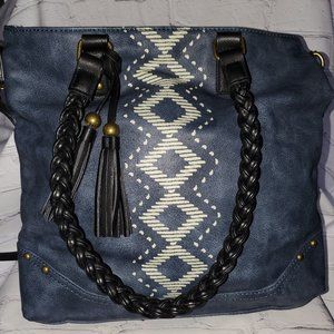 Navy Crossbody Handbag